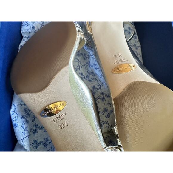 $450 Sarah Flint Perfect Sandal 85 NEW Gold Nappa Sz US 9 IT 39.5 - Picture 4 of 9